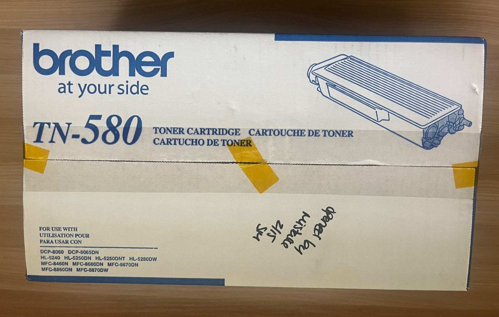 Brother TN-580 High-Yield Toner Cartridge – Black