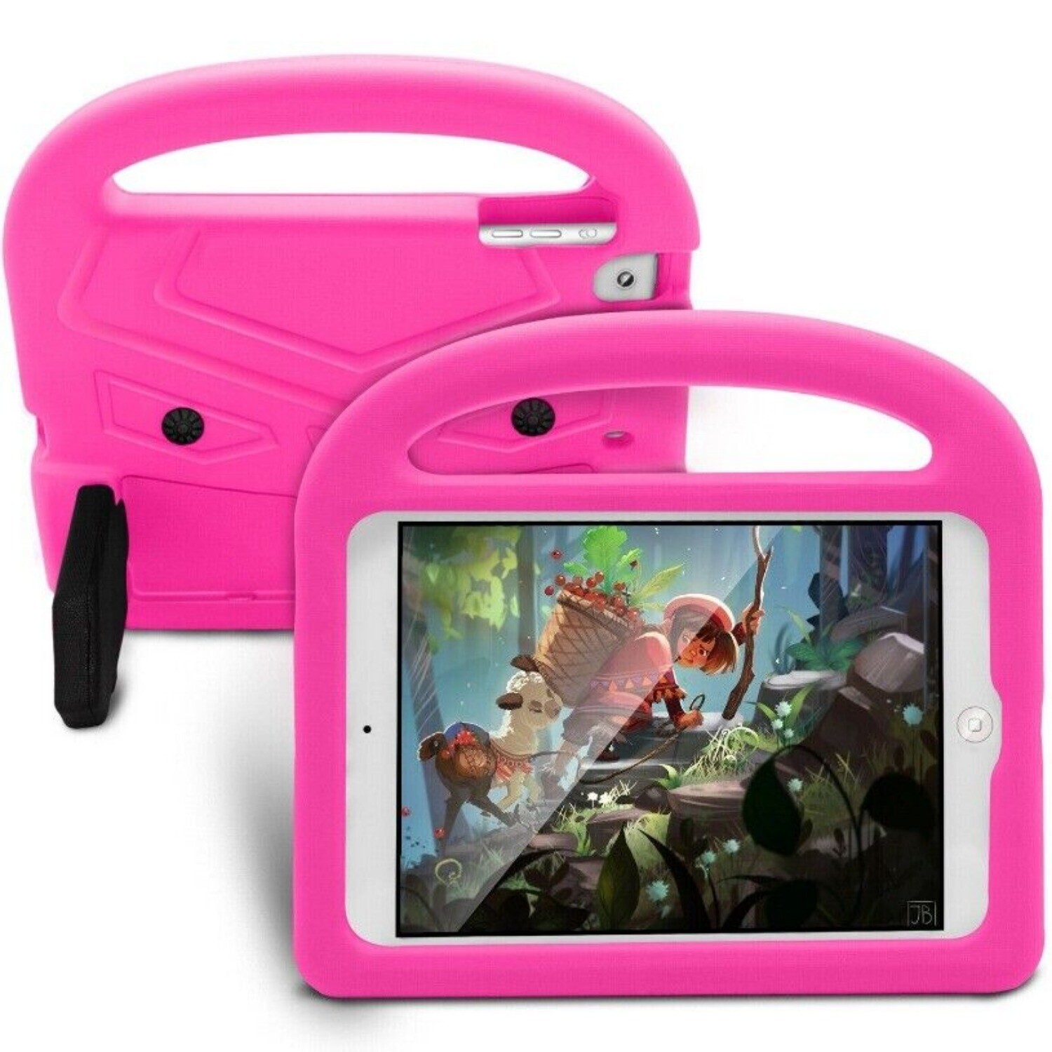 For Apple iPad 5th 6th Gen/ Pro 9.7/ Mini 6 5 4 3 2 Kids Case Handle Stand Cover