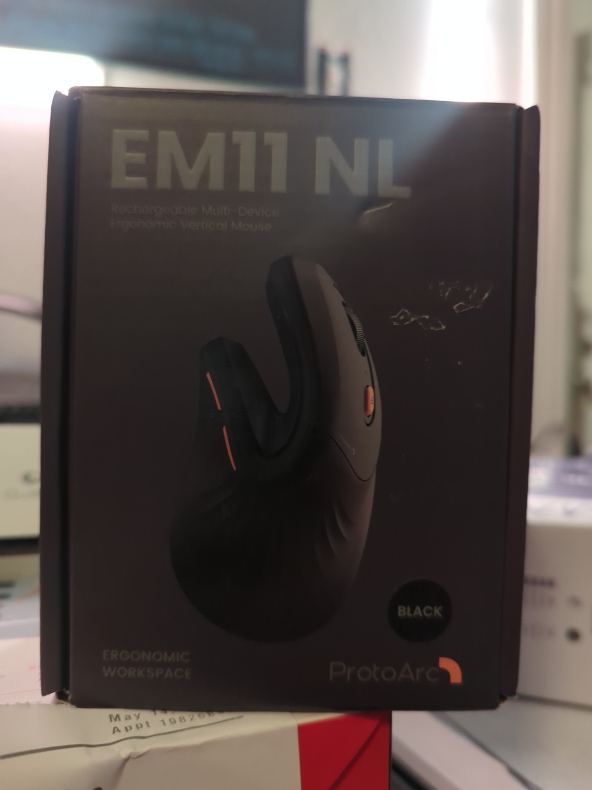 EM11 NL Rechargeable Multi- Device Ergonomic Vertical Mouse