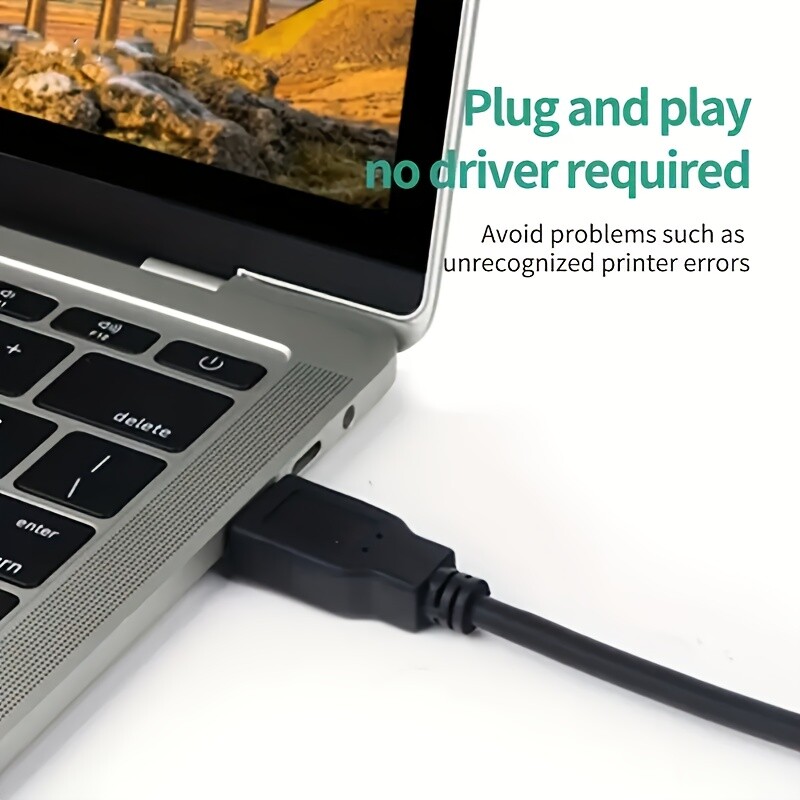 NEW USB 2.0 A TO B High Speed Printer Scanner Premium Cable Cord 1.5m Lot