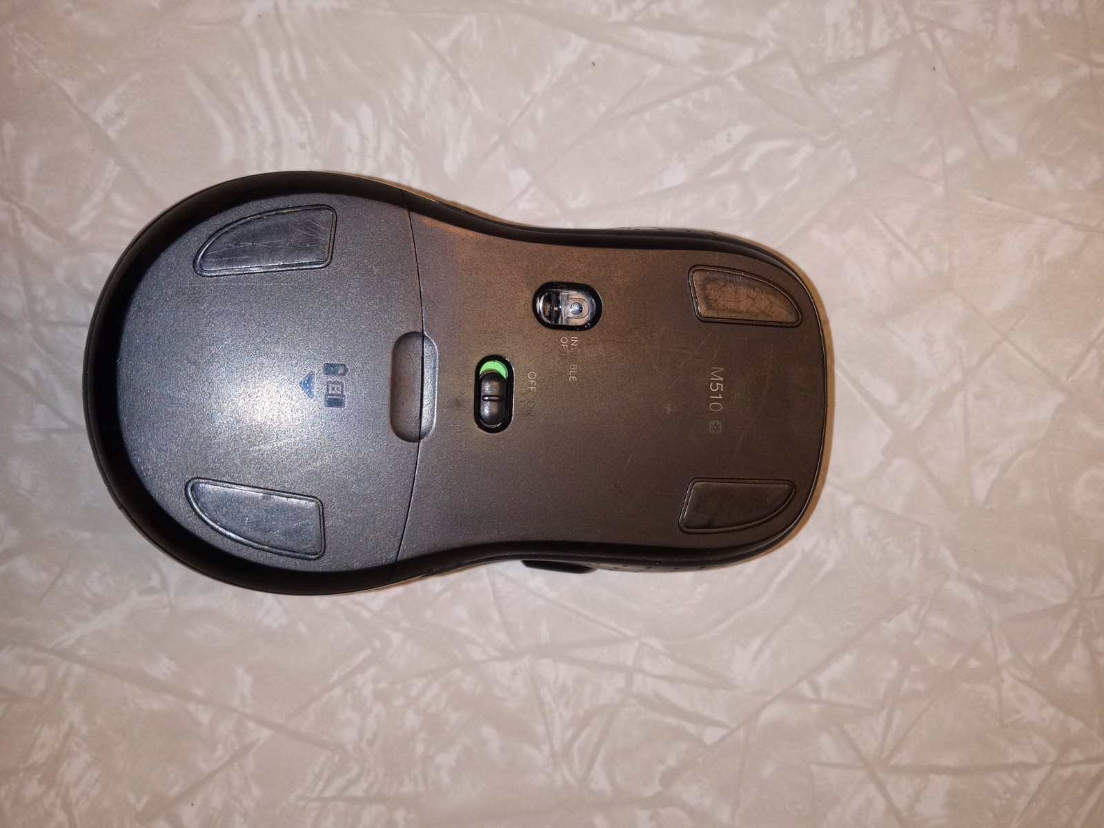 Logitech M510 Wireless Computer Mouse Comfort Shape )
