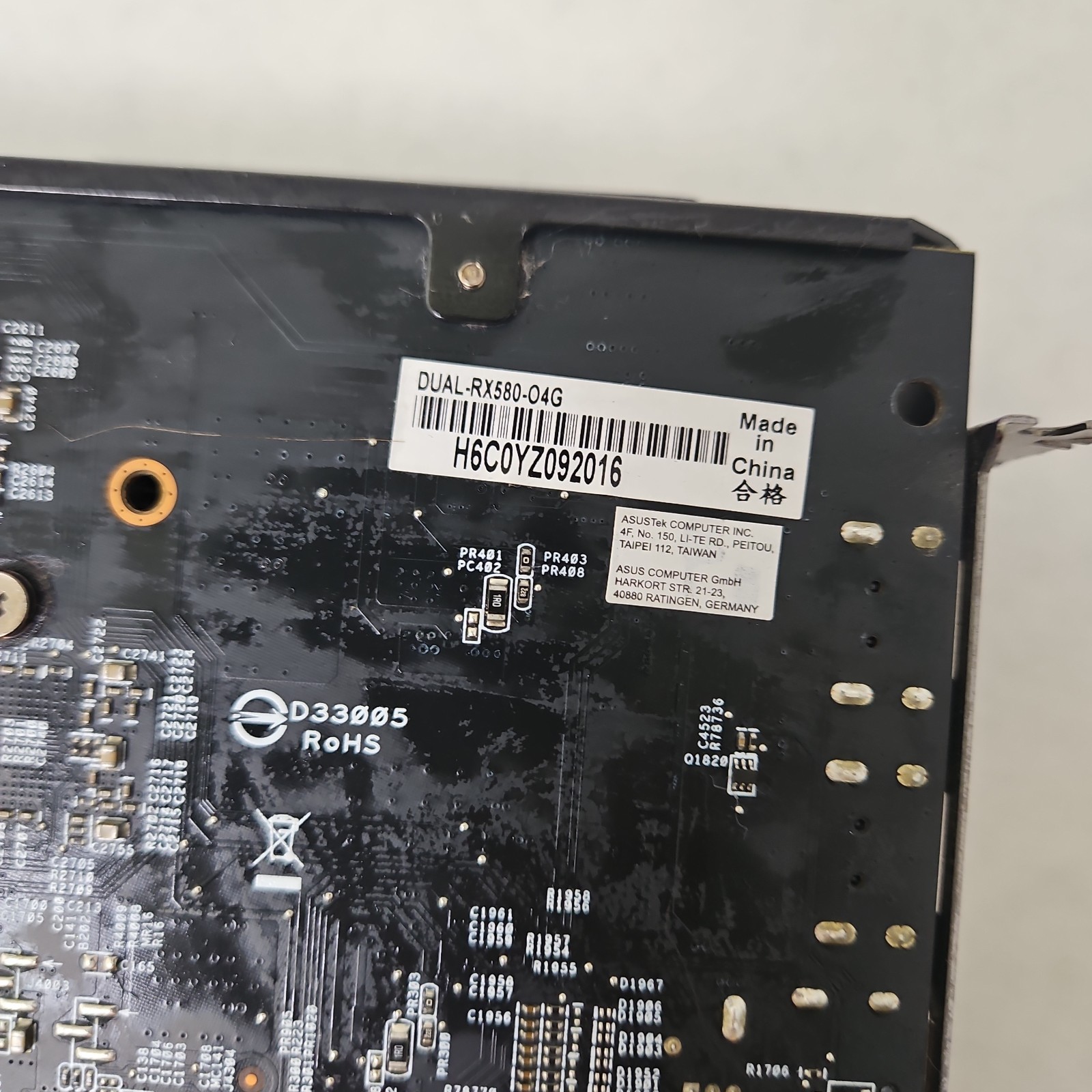 Asus Radeon RX 580 Dual-RX580-04G