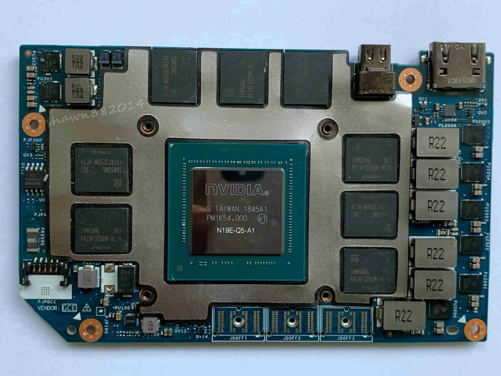 NEW Dell Precision 7740 NVIDIA Quadro RTX 5000 16GB GDDR6 N19E-Q5-A1 VIDEO CARD