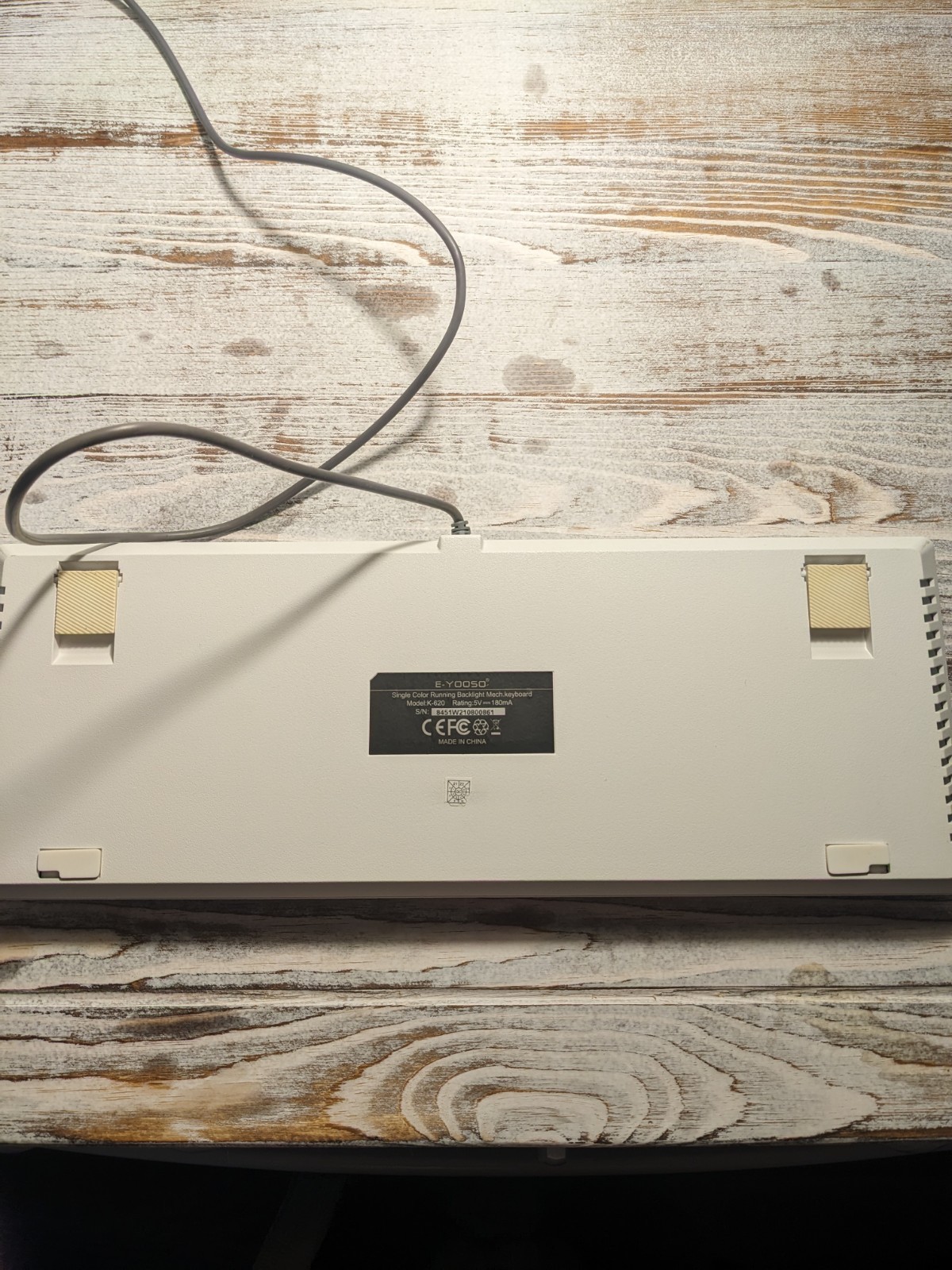 E-YOOSO Single Color Running Backlight Mech Keyboard