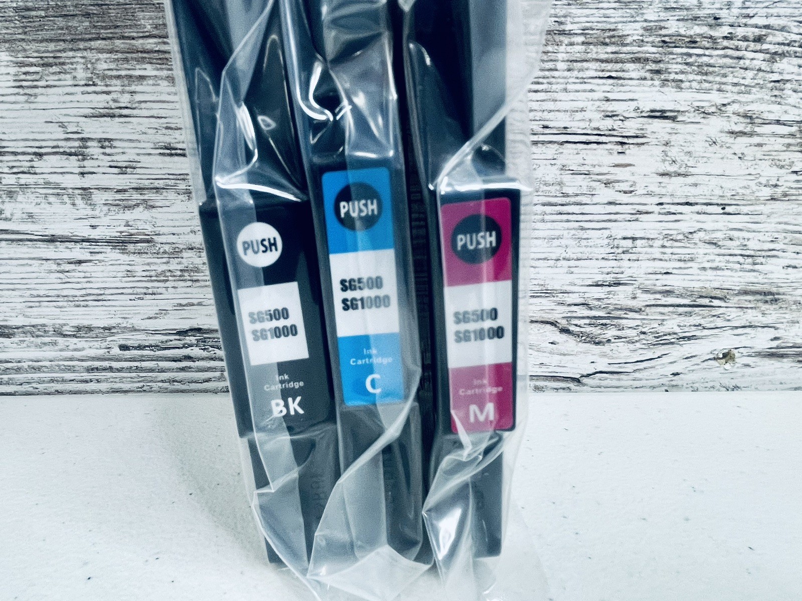 🆕 Sublimation Ink Cartridges Compatible with SG500 SG1000 (1x Each Bk, C, M)