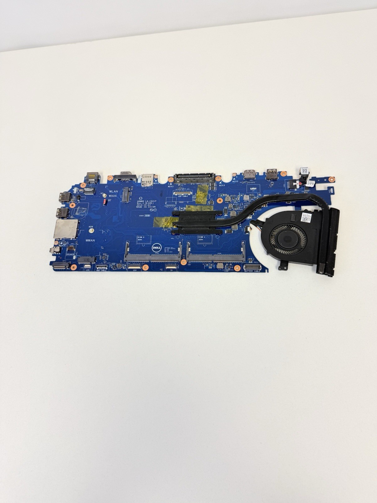 Dell Latitude E5570 Intel i7-6600U 2.6GHz Motherboard LA-C642P – Tested
