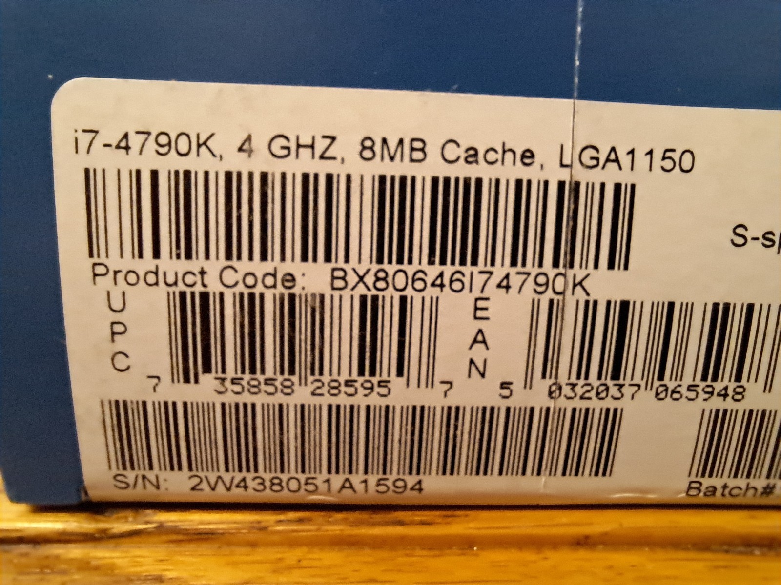 NEW Intel Core i7-4790K Devils Canyon 4.0GHz LGA 1150 CPU Processor – Sealed Box
