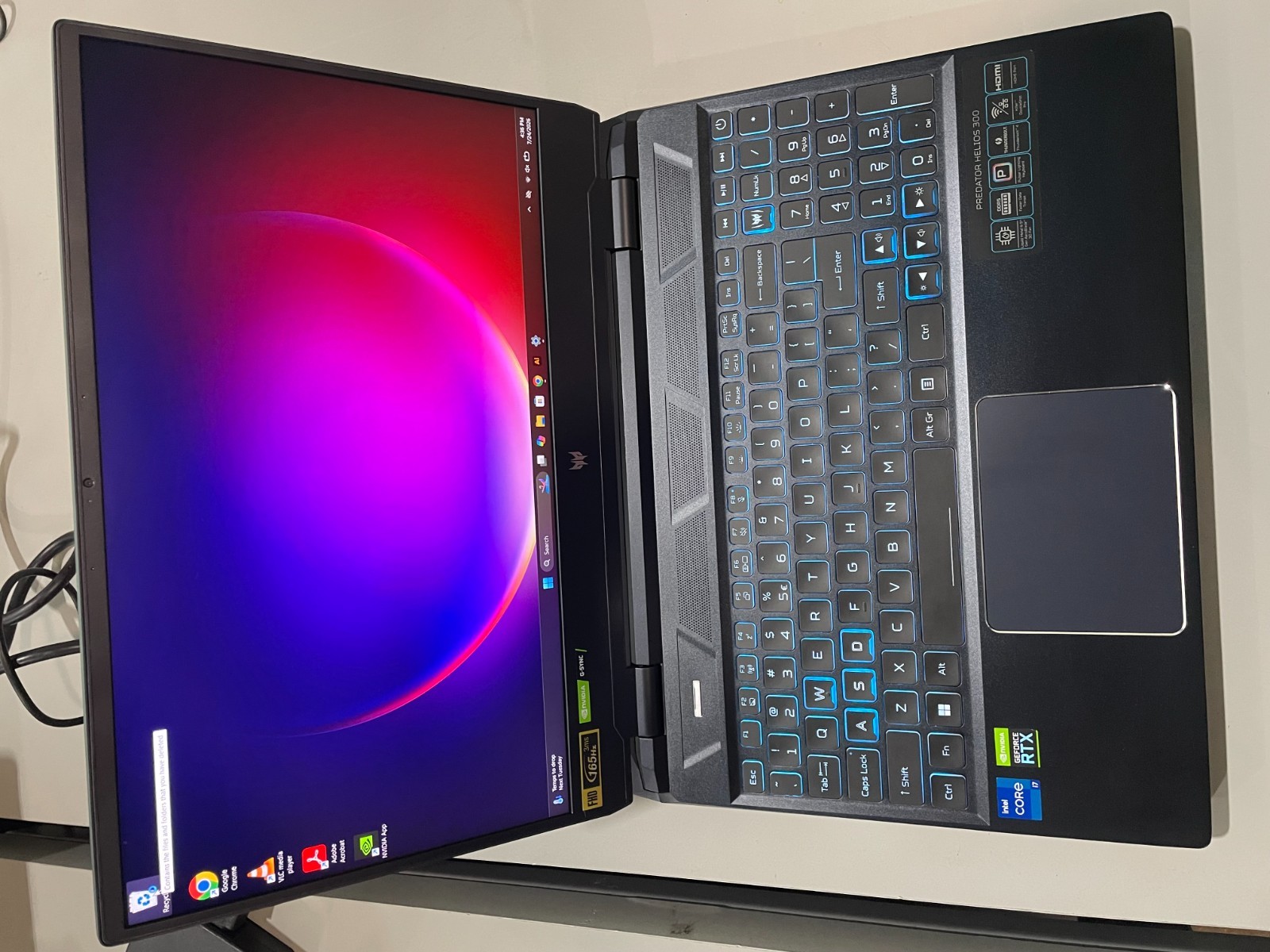 Acer Predator Helios 300 PH315-55-70ZV 15.6″ 512GB SSD, Intel Core i7 12th