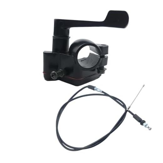 7/8 Inch 22mm Thumb Throttle Cable Accelerator Control Assembly for 50cc 70cc