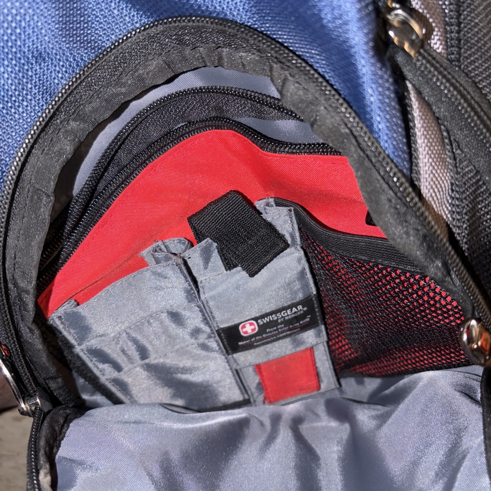 Swissgear Wenger Ibex 17″ Laptop Backpack Black/blue/gray