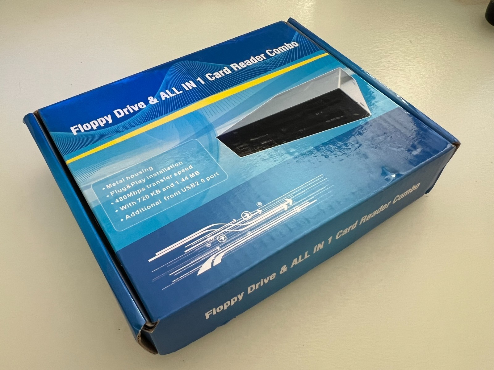 Floppy Drive & All in 1 Cardreader Combo with USB port – NM-003