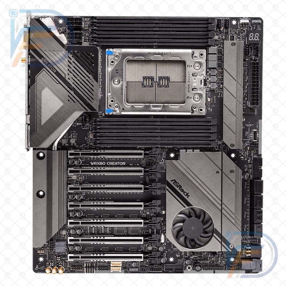 95% New ASRock WRX80 Creator sWRX8 AMD Threadripper PRO DDR4 Workstation