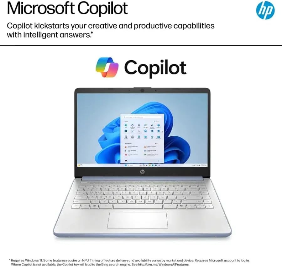 HP 14 Student Laptop,Intel Processor N150,UpTo 4GB 384GB(128GB UFS+256GB MSD)