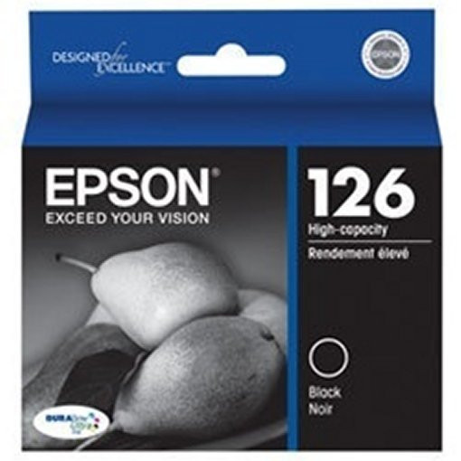 GENUINE Epson Printer Ink 126 T1261 T126120 BLACK WF60 545 630 633 645 840 847