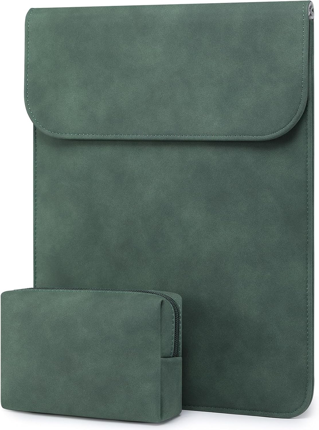 13 Inch Laptop Case Bag Sleeve for MacBook Pro Air M5, Midnight Green
