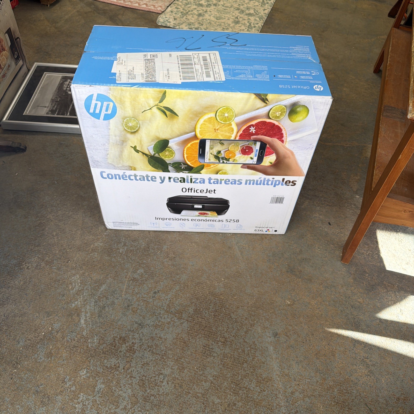 HP Officejet 5258 Wireless All-in-One Inkjet Printer – Z4B12A#1H3 NEW SEALED BOX