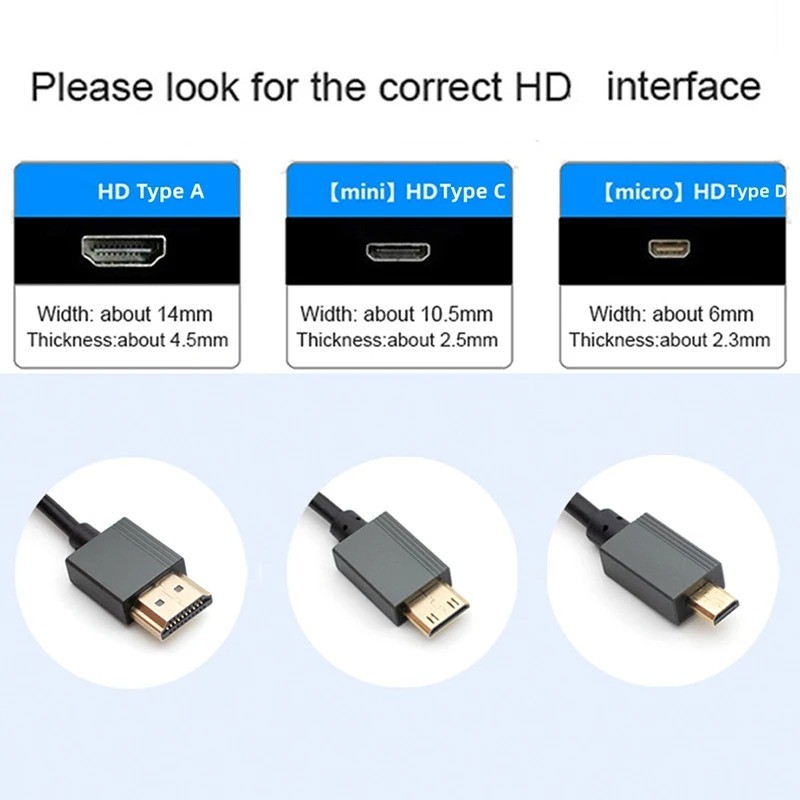Up Down Right Left 90 Degree Angled HDMI2.1 Cable 8K@60Hz Ultra HDTV UHD Adapter