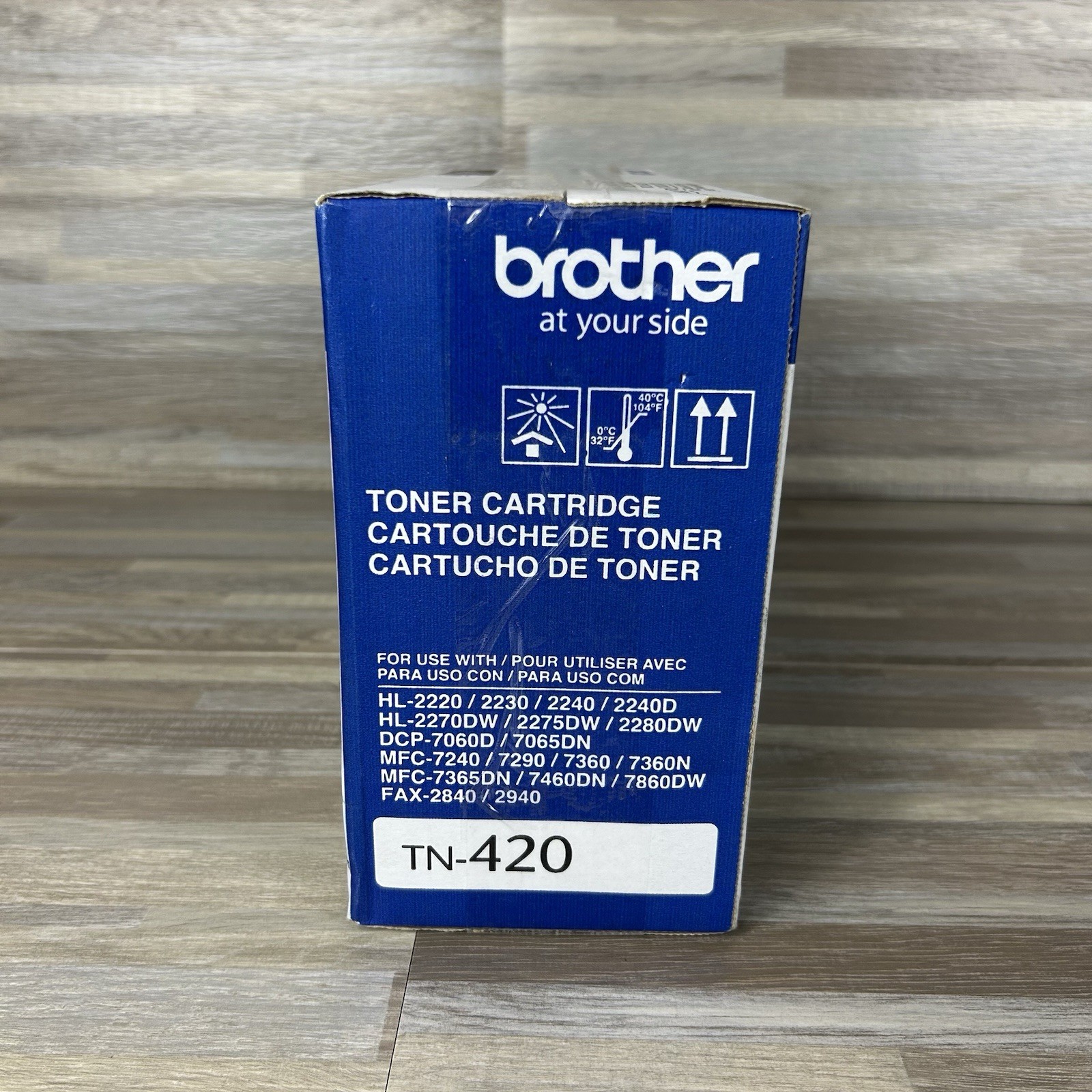 NEW Brother TN-420 Black Toner Cartridge 012502626763 Genuine New OEM Sealed Box