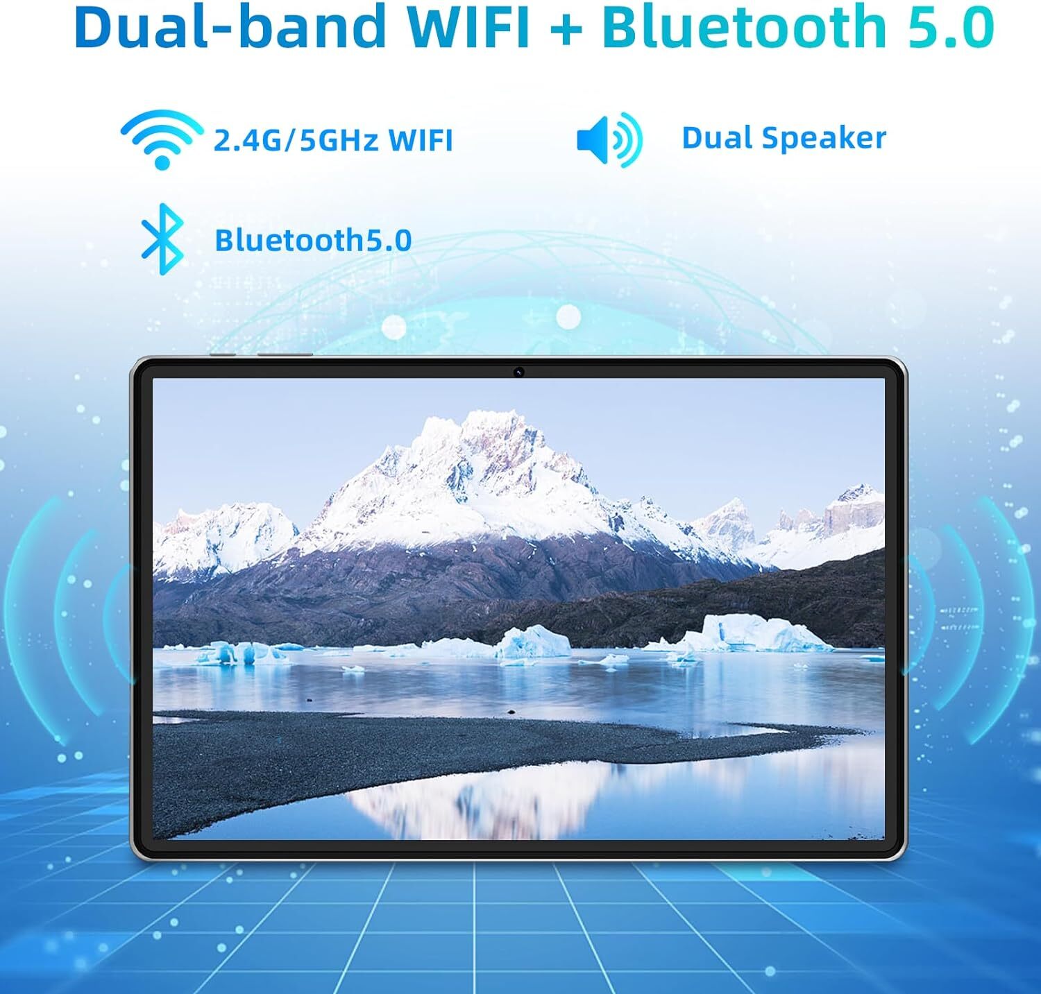 SGIN 1 10″ FHD Tablet Android 13 Octa-Core – 4GB RAM 128GB ROM WiFi Display Tab
