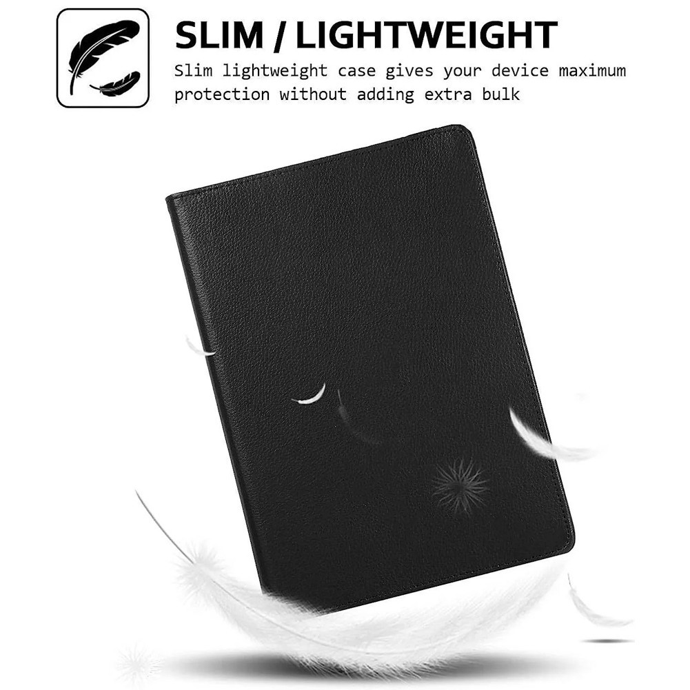 For Apple iPad 7th 8th 9th 10.2″ Case 360 Degrees Rotating PU Leather Cover