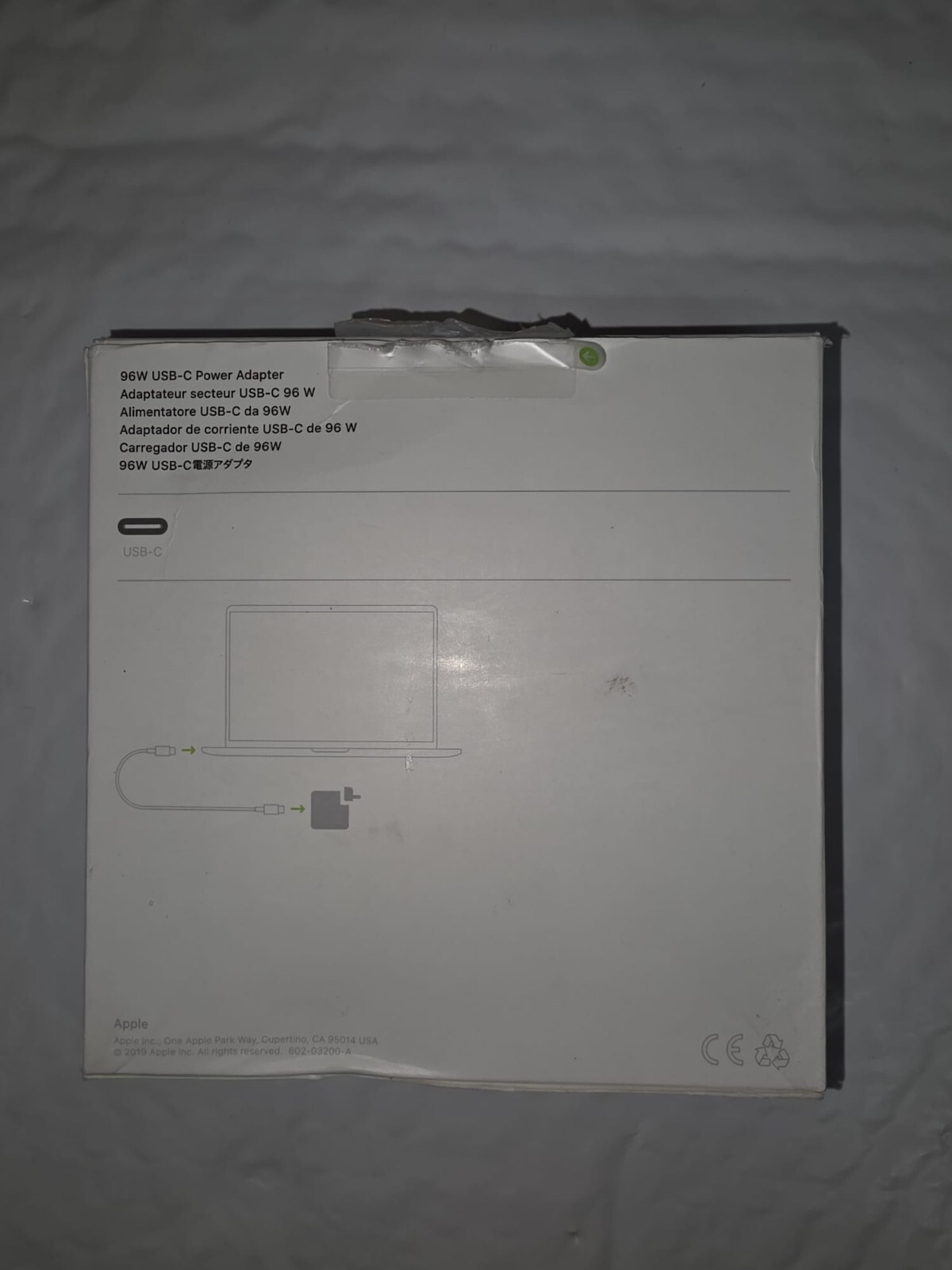 OEM 96W USB-C Type C Power Adapter Charger New For MacBook Pro 16″ +Cable A2166
