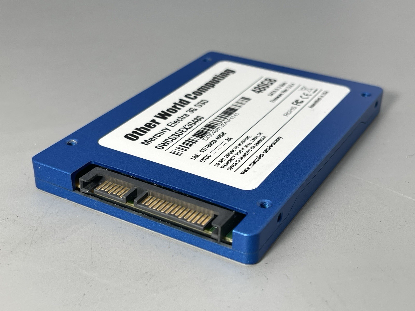OWC 2.5″ 480GB SSD SOLID STATE SSD Drive SATA – Excellent Working
