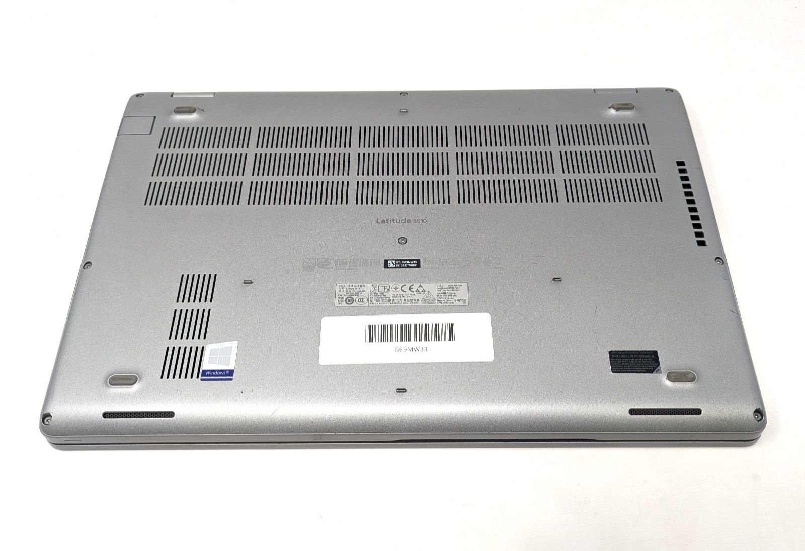Dell Latitude 5510 – Intel Core i5-10210U 1.6 GHz 8GB DDR4 RAM 512GB SSD No OS
