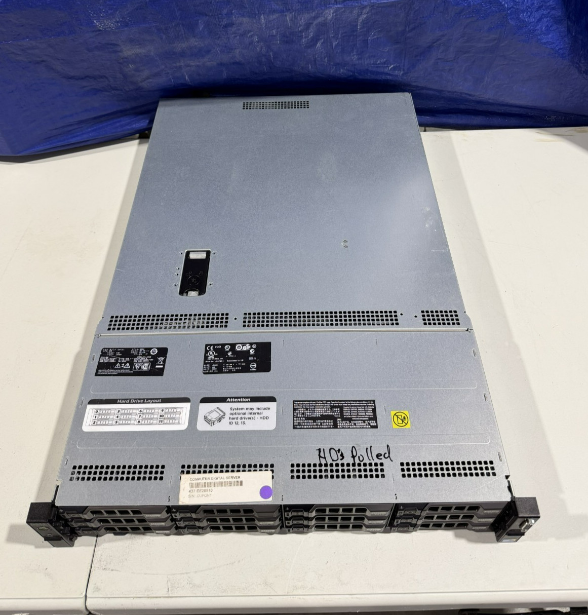 Dell PowerEdge R510 2x Xeon X5650 @ 2.66GHz No Hard-drive See Description