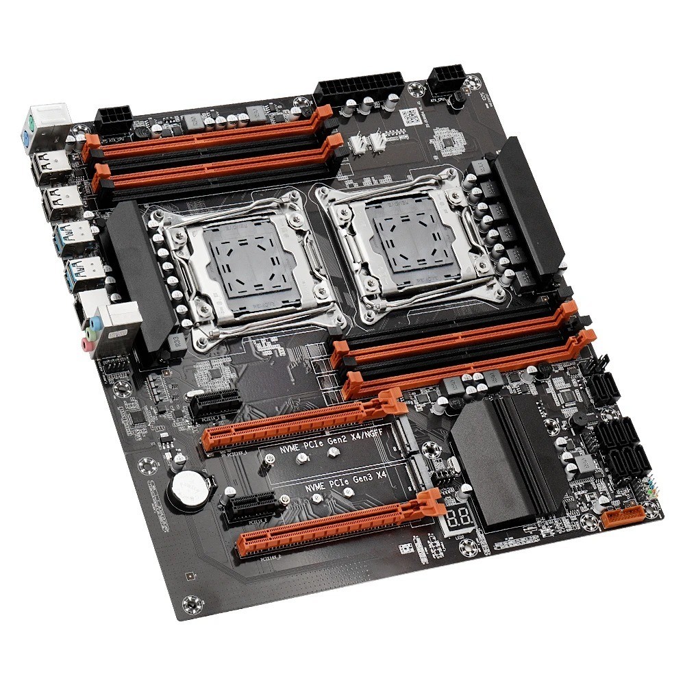 X99 Dual CPU Motherboard Combo with 2x Intel Xeon E5 2680 V4 Processors
