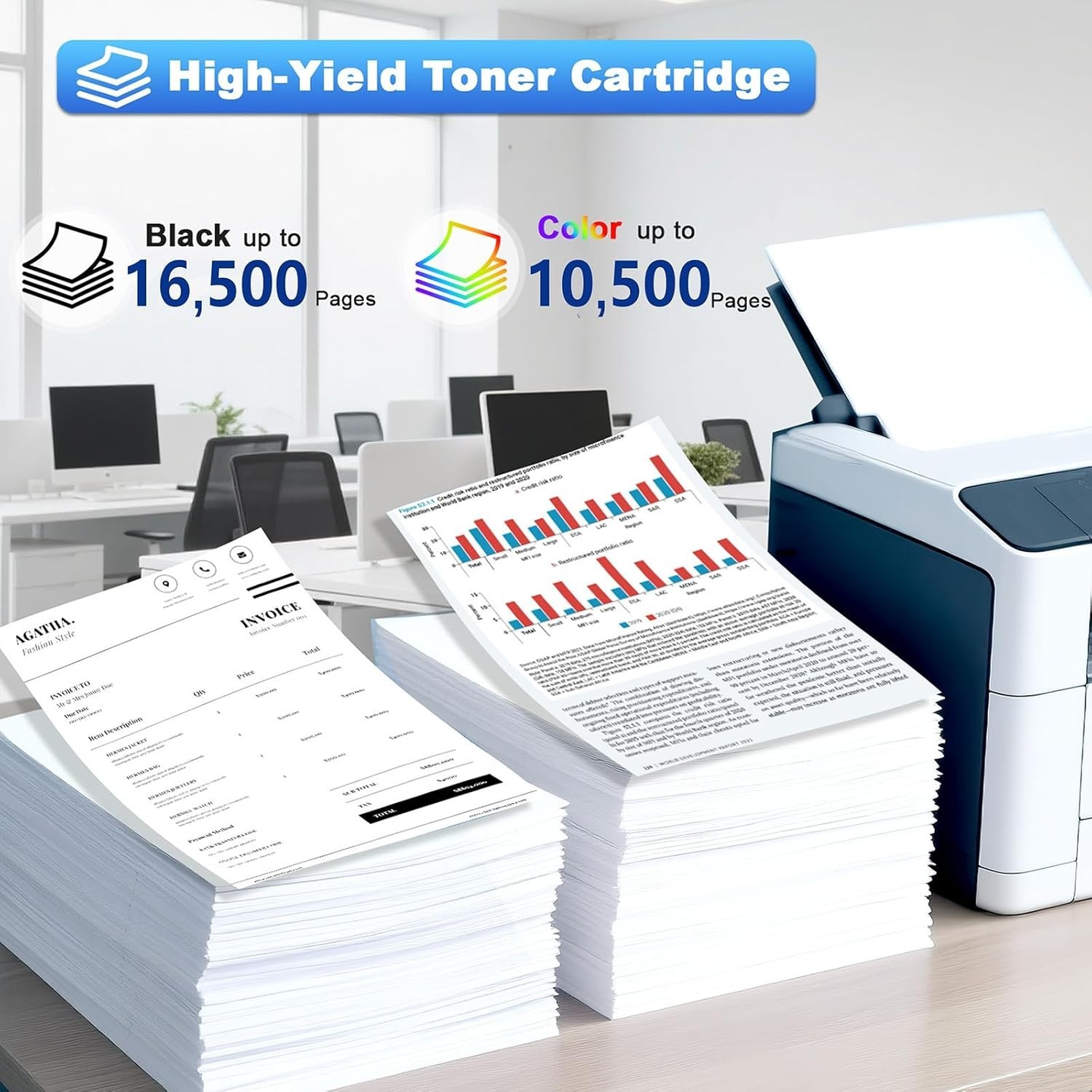 IM C2000 IM C2500 Compatible Toner 4 Pack for Ricoh 842307 842308 842309 842310