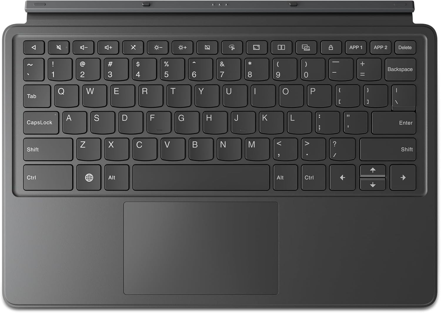 Lenovo Keyboard Pack for Idea Tab Pro 12.7, 2 in 1 Tablet Keyboard with Trackpad