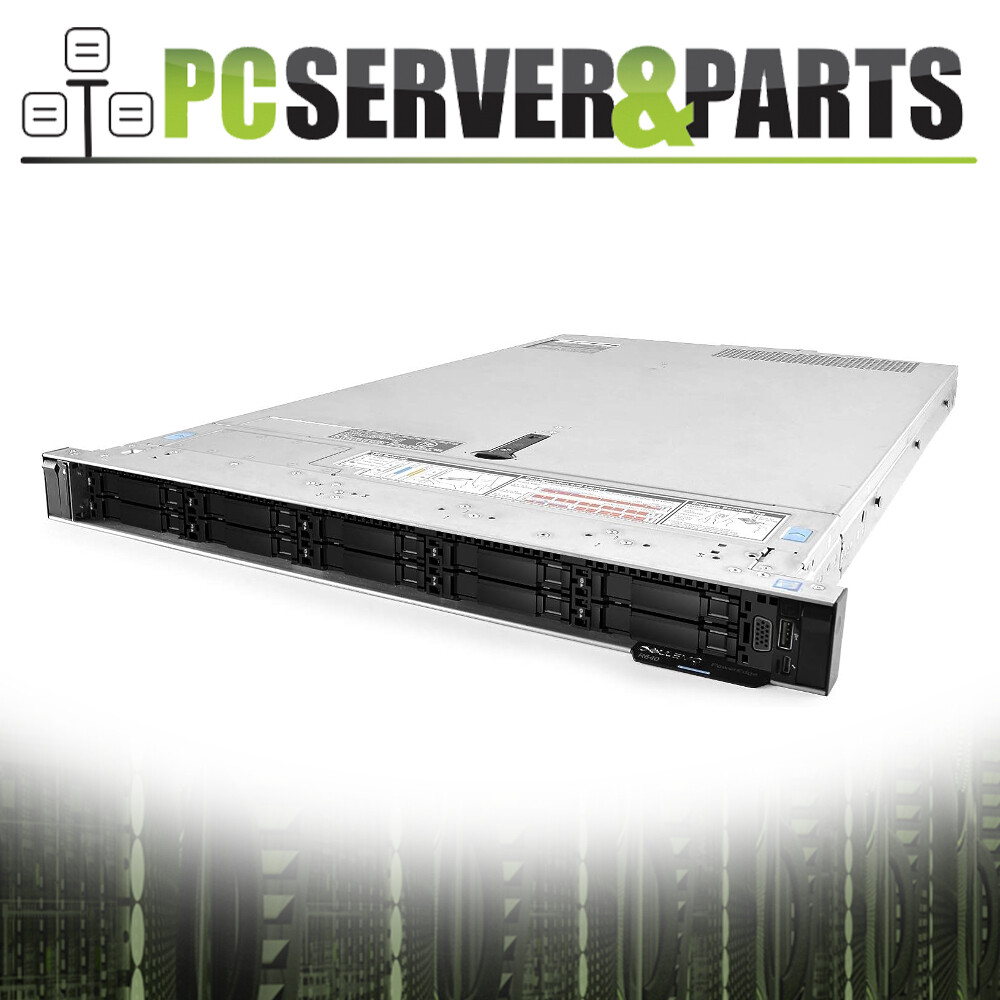 Dell PowerEdge R640 48 Core Server 2X Platinum 8168 128GB RAM H740P No HDD