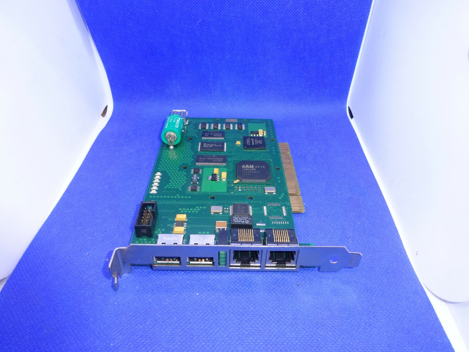 SAMSUNG MASS STORGE CONTROLLER CARD PCI 2xUSB / 2xLAN #GK1316