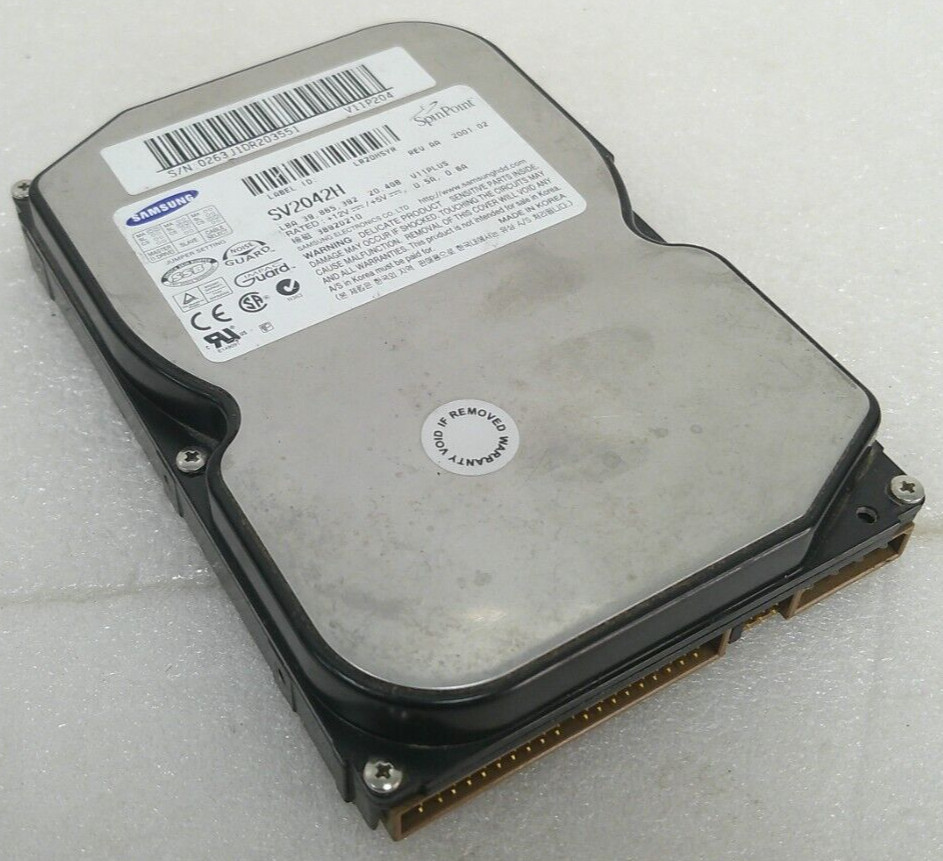 Samsung SpinPoint SV2042H 20.4GB IDE Hard Drive