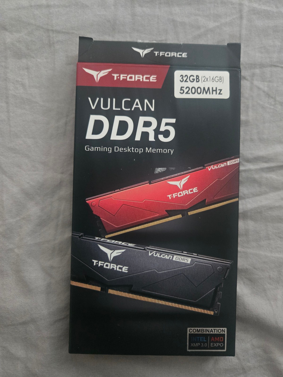 Team Group T-Force Vulcan 32GB (2x16GB) DDR5 SDRAM Desktop Memory Module