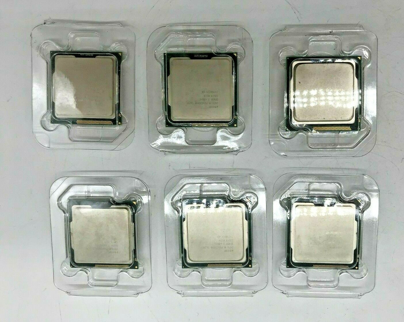 6x Intel Pentium G620 SR05R Dual Core – 2.60GHz – Socket 1155 – MALAY/COSTA RICA#490