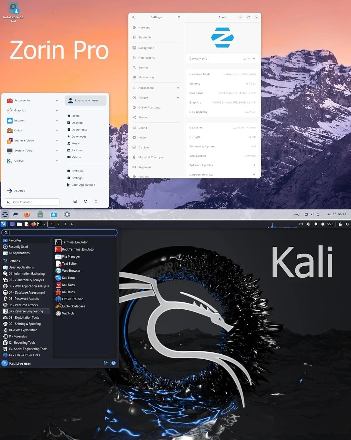 🔥 EPIC! 17 LINUX DISTROS in ONE 64GB USB Ubuntu Mint Kali Debian Fedora Zorin
