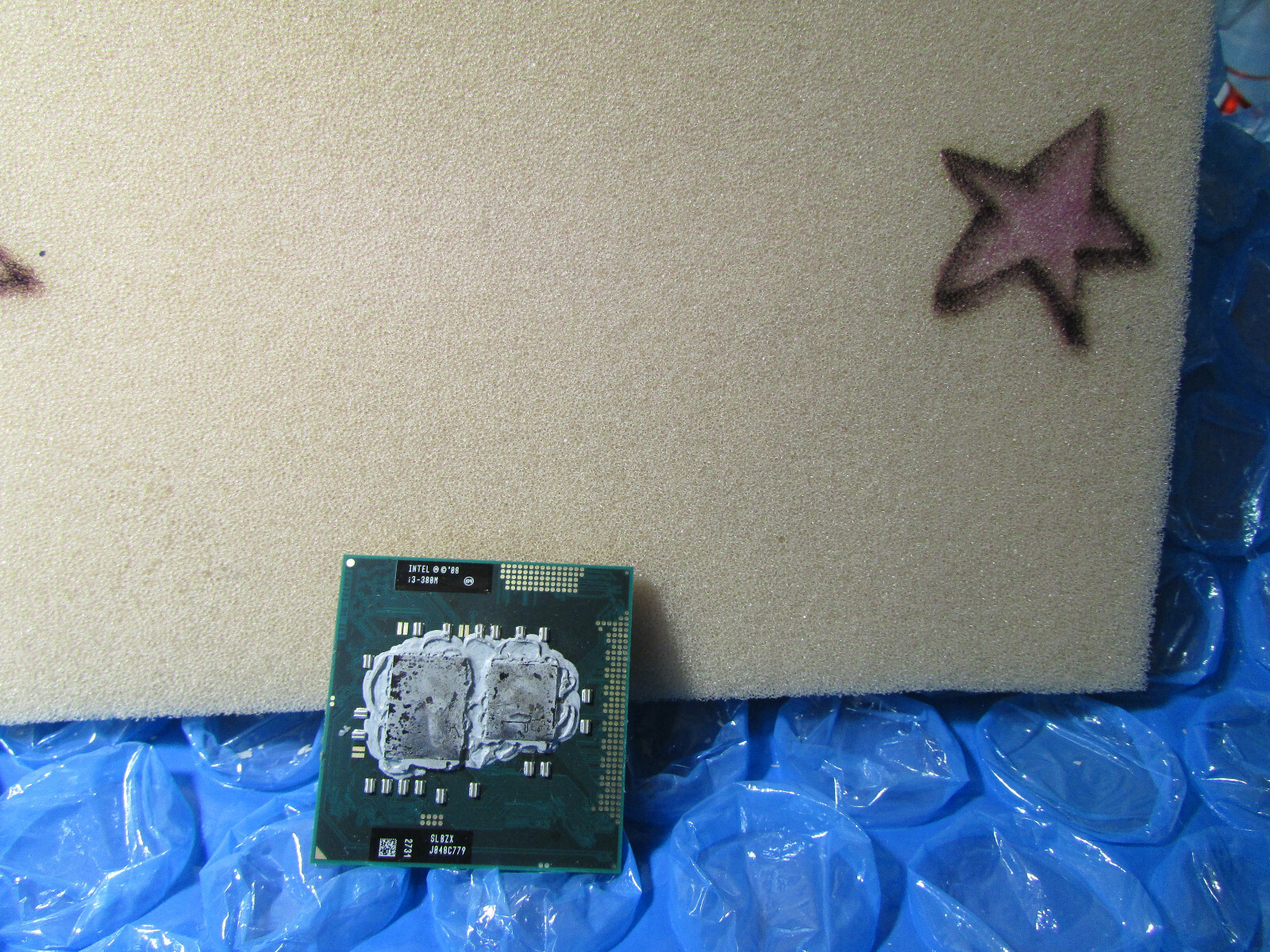 Intel Core i3-380M 2.53GHz 2.5 GT/s Socket G1 Laptop CPU- SLBZX