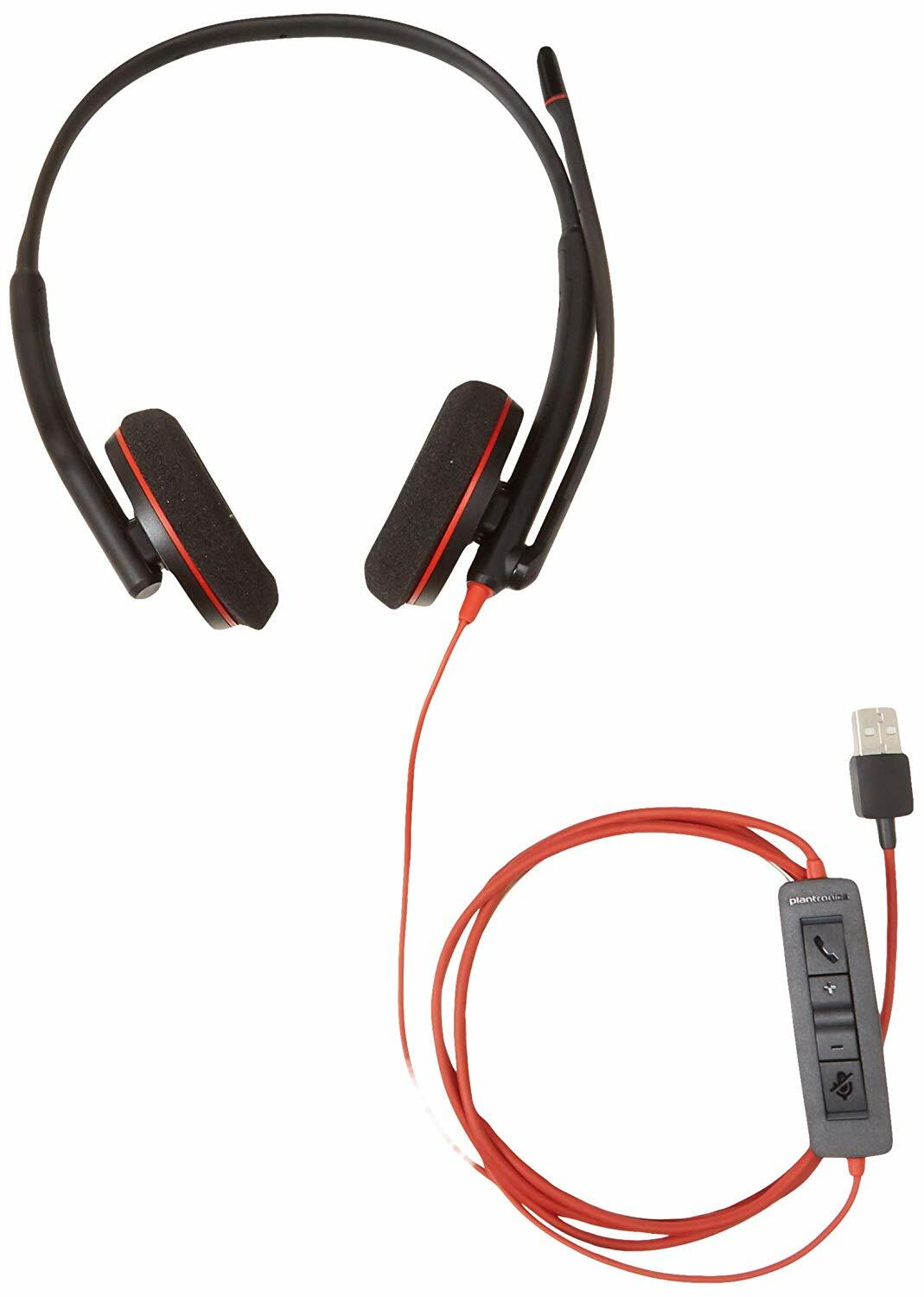 Plantronics Blackwire C3220 Binaural USB Computer UC Headset