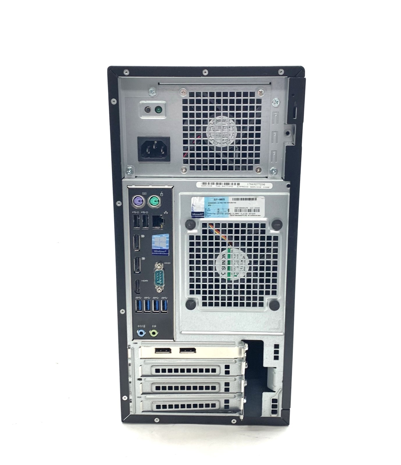 Dell Precision Tower 3620 Xeon E3-1225 v5 3.3GHz 16GB 480GB SSD Win10 Pro W2100