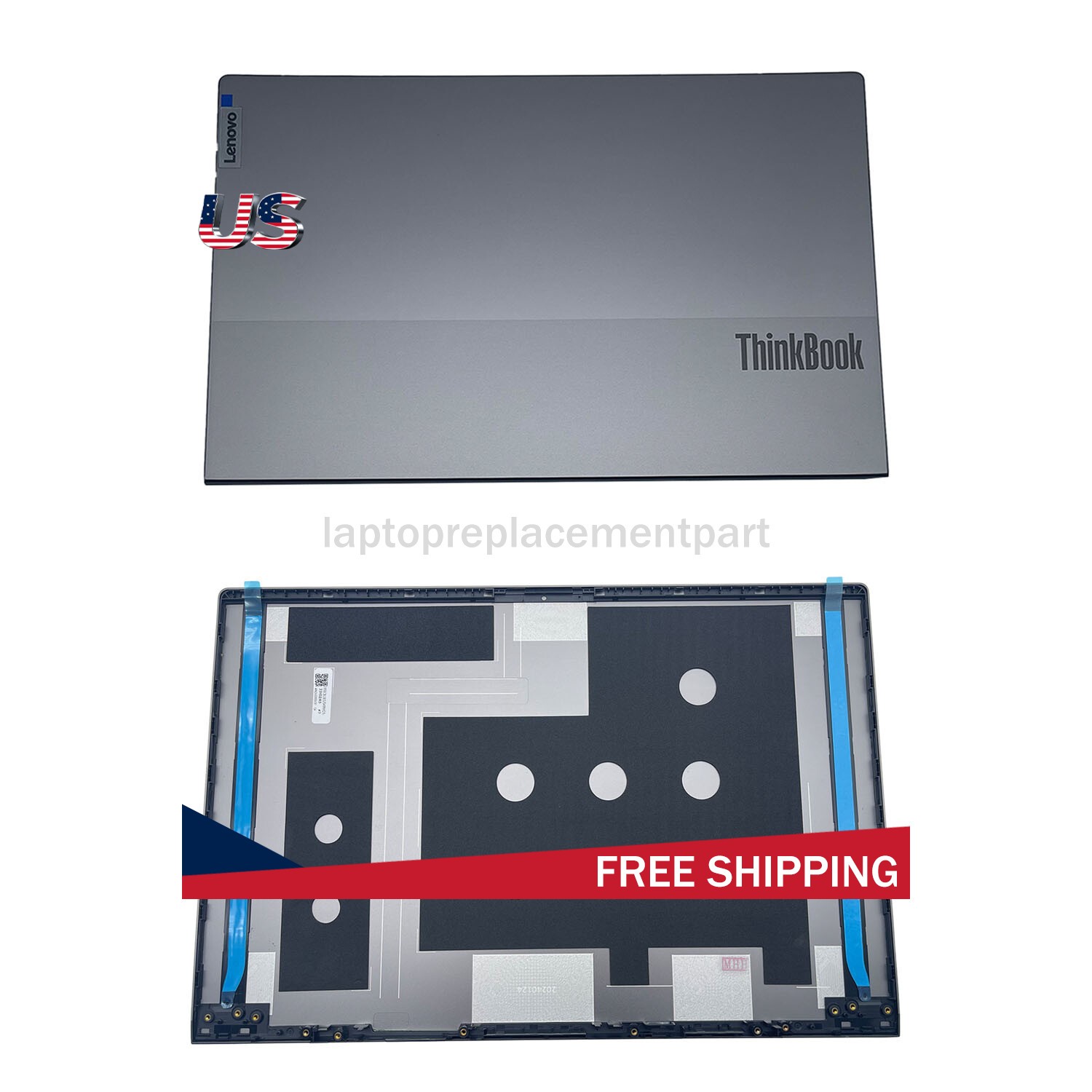 New LCD Back Cover Bezel Hinge for Lenovo ThinkBook 15 G2 ITL/ARE G3 ACL/ITL