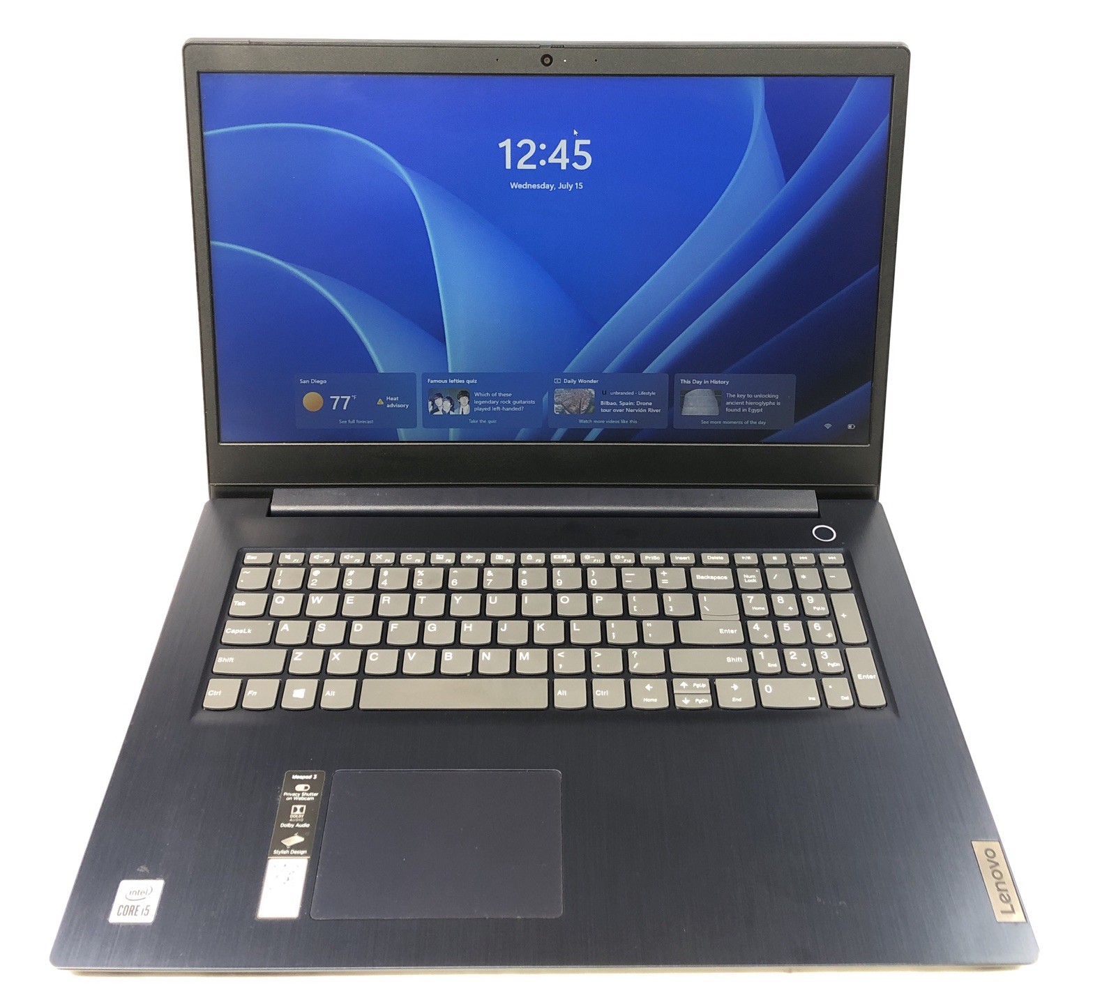 Lenovo IdeaPad 3, Intel Core i5-1035G1 @1.00Ghz, 8GB RAM, 250GB SSD, W11Pro