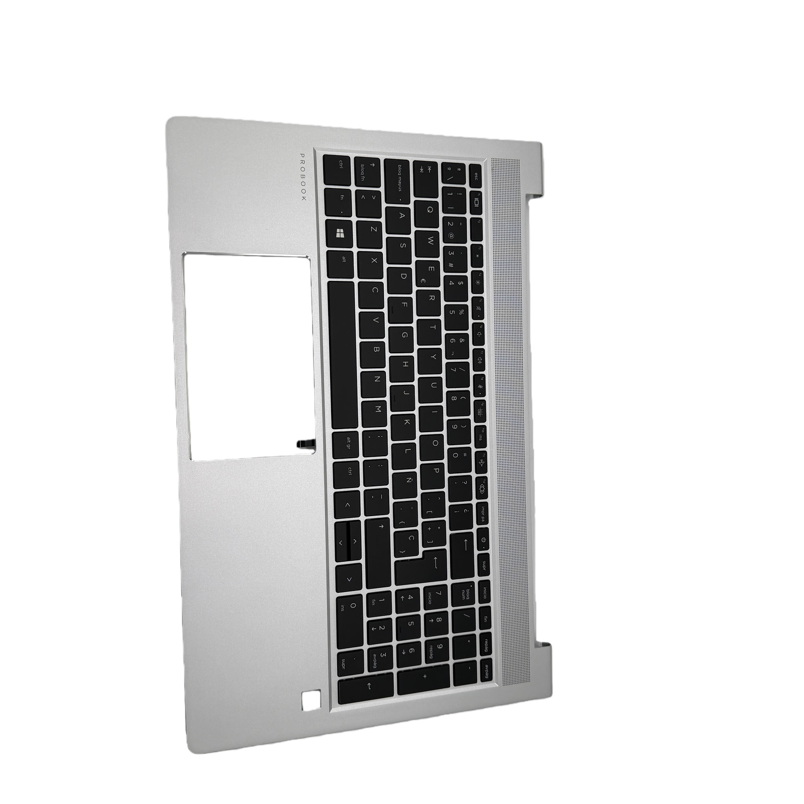 For HP Probook 450 G8 455 G8 Spanish backlit Keyboard Upper Case Palmrest Cover