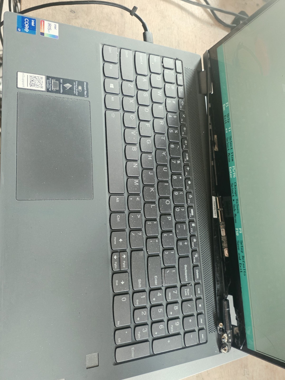 Lenovo IdeaPad 5 15ITL05 15.6” (512GB SSD, Intel Core i7-1165G7 Hinge