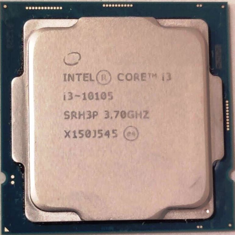 Intel SRH3P i3-10105 10th Gen 4-Core 3.7/4.4GHz FCLGA 1200 65W UHD Graphics 630