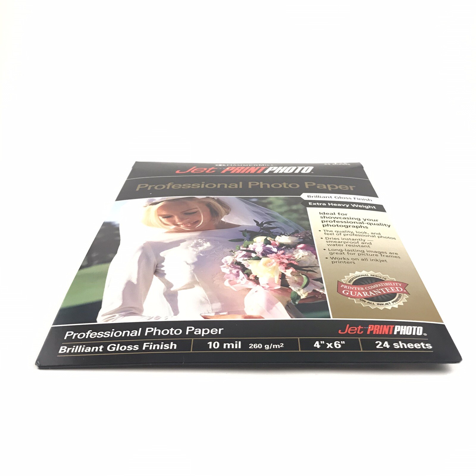 Professional Photo Paper Hammermill Jet Print 4″ x 6″ 10 mil Gloss 24 Sheets