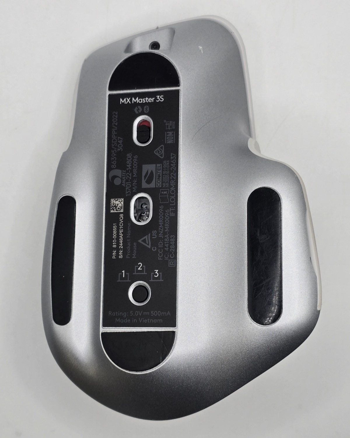 Logitech MX Master 3S Performance Wireless Mouse 910-006558 – Pale Gray