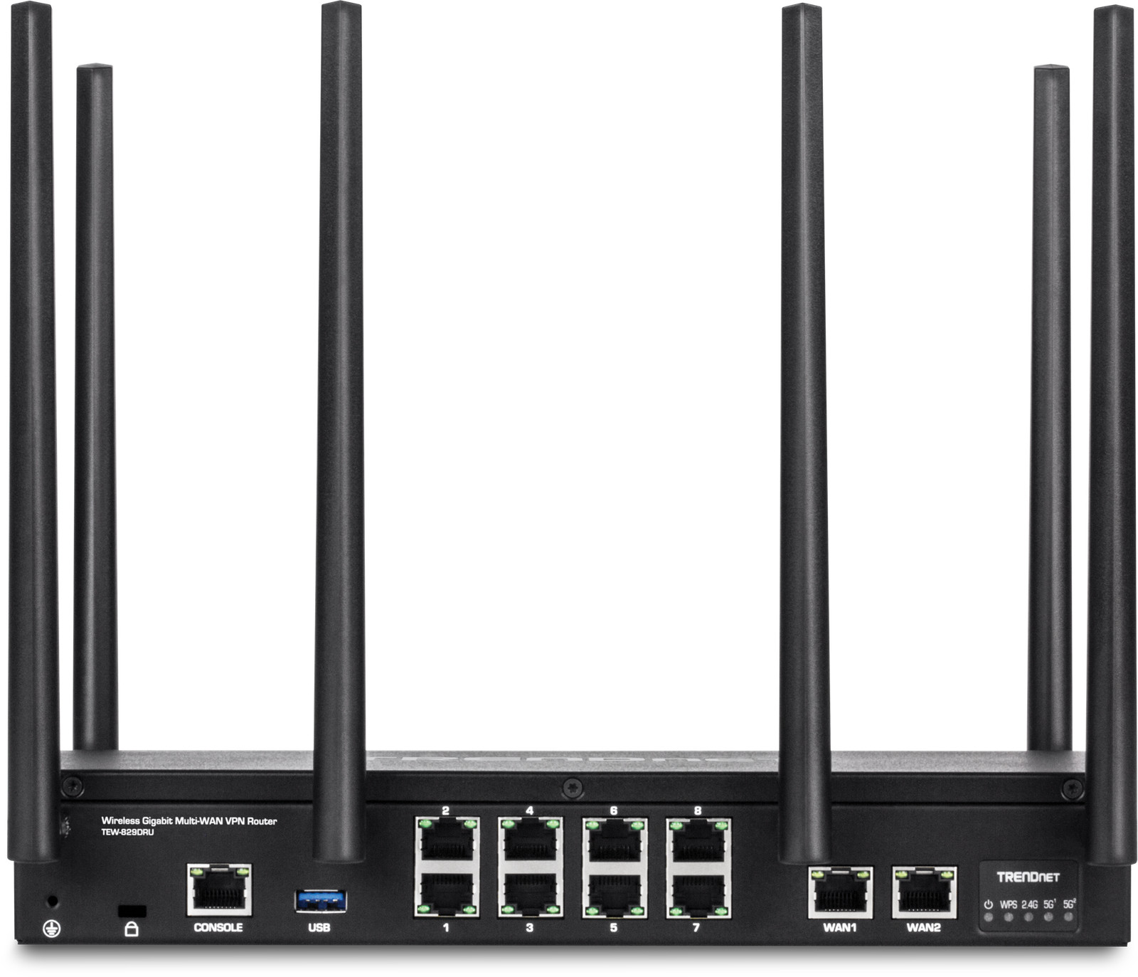 TRENDnet TEW-829DRU RENEWED, AC3000 Wireless Gigabit Multi-WAN VPN SMB Router