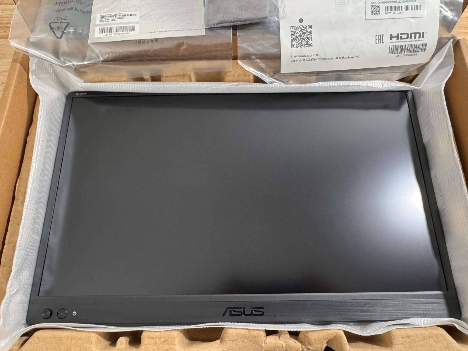 *Read* Asus ZenScreen MB169CK 16″ Full HD LED Monitor 16:9 *NEW -See Box*
