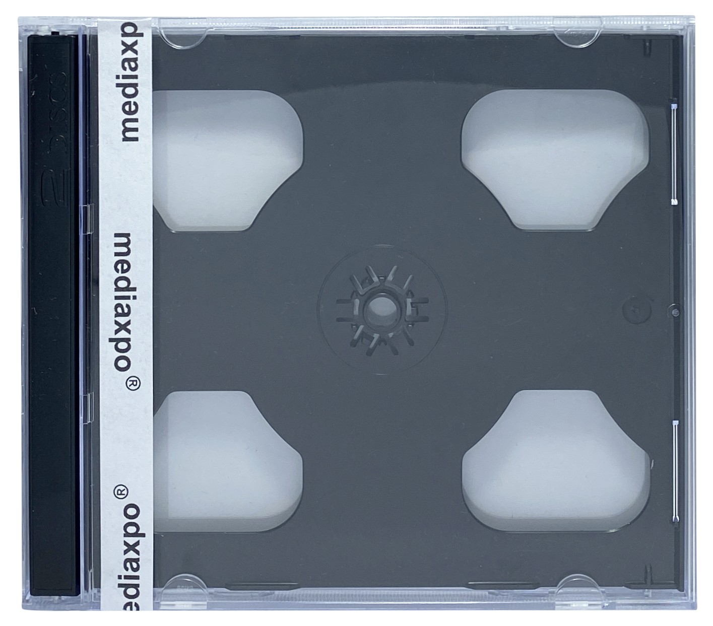 STANDARD Black Double CD Jewel Case Lot